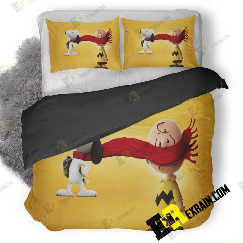 The Peanuts Movie 3D Customized Duvet Cover Bedding Set