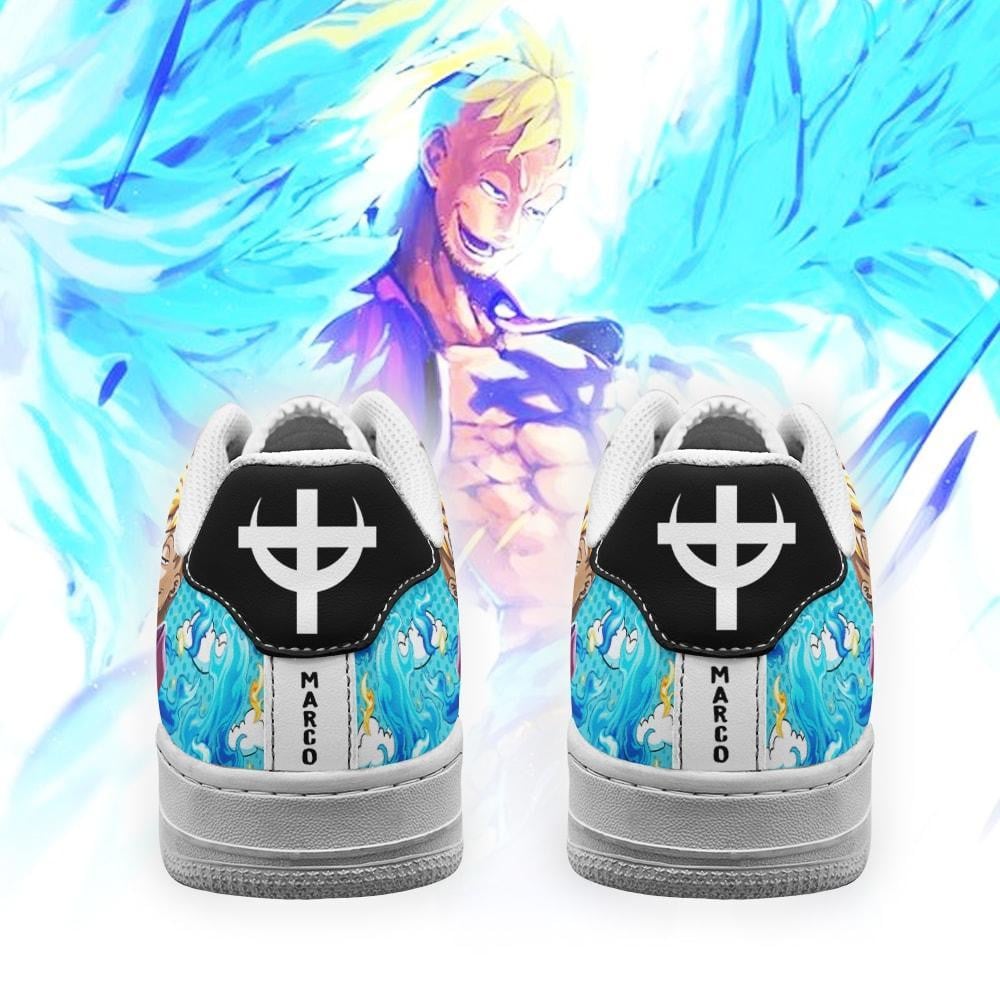 The Phoenix Marco Air Sneakers Custom Anime One Piece Shoes