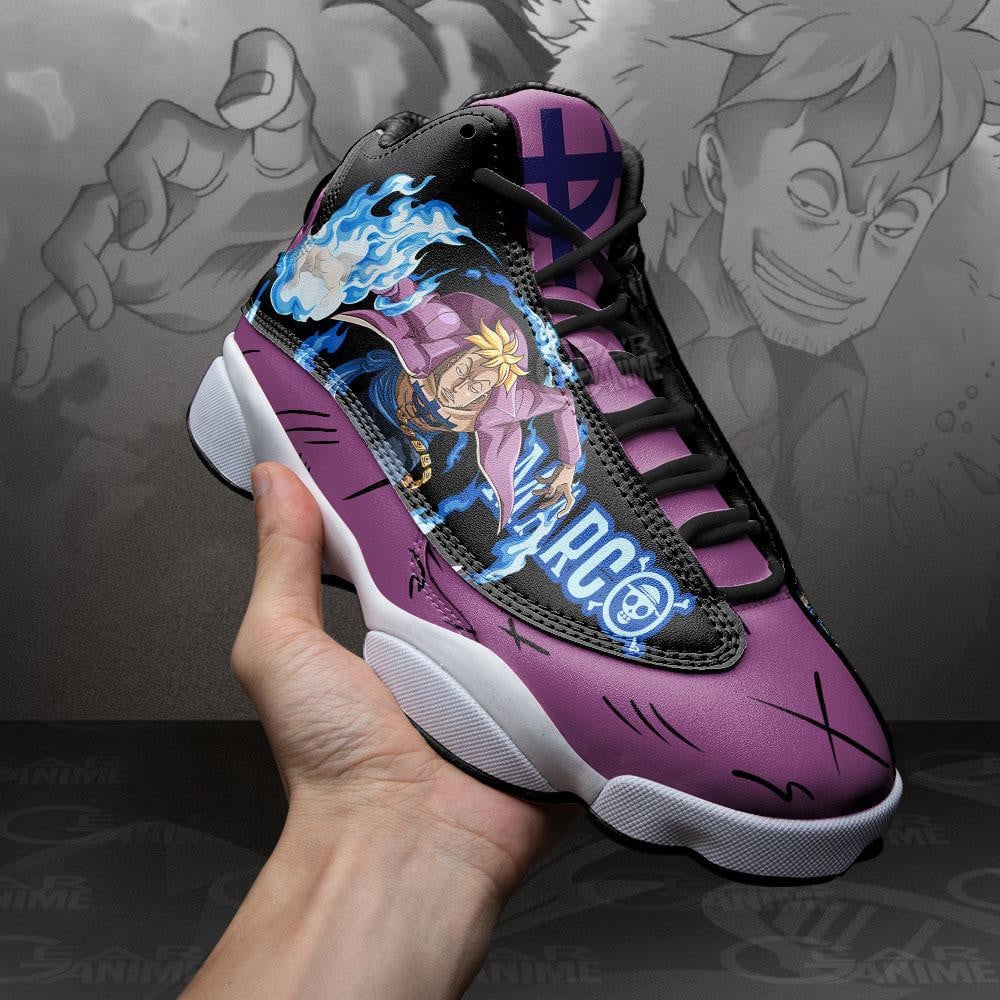 The Phoenix Marco JD13 Sneakers Custom Anime One Piece Shoes