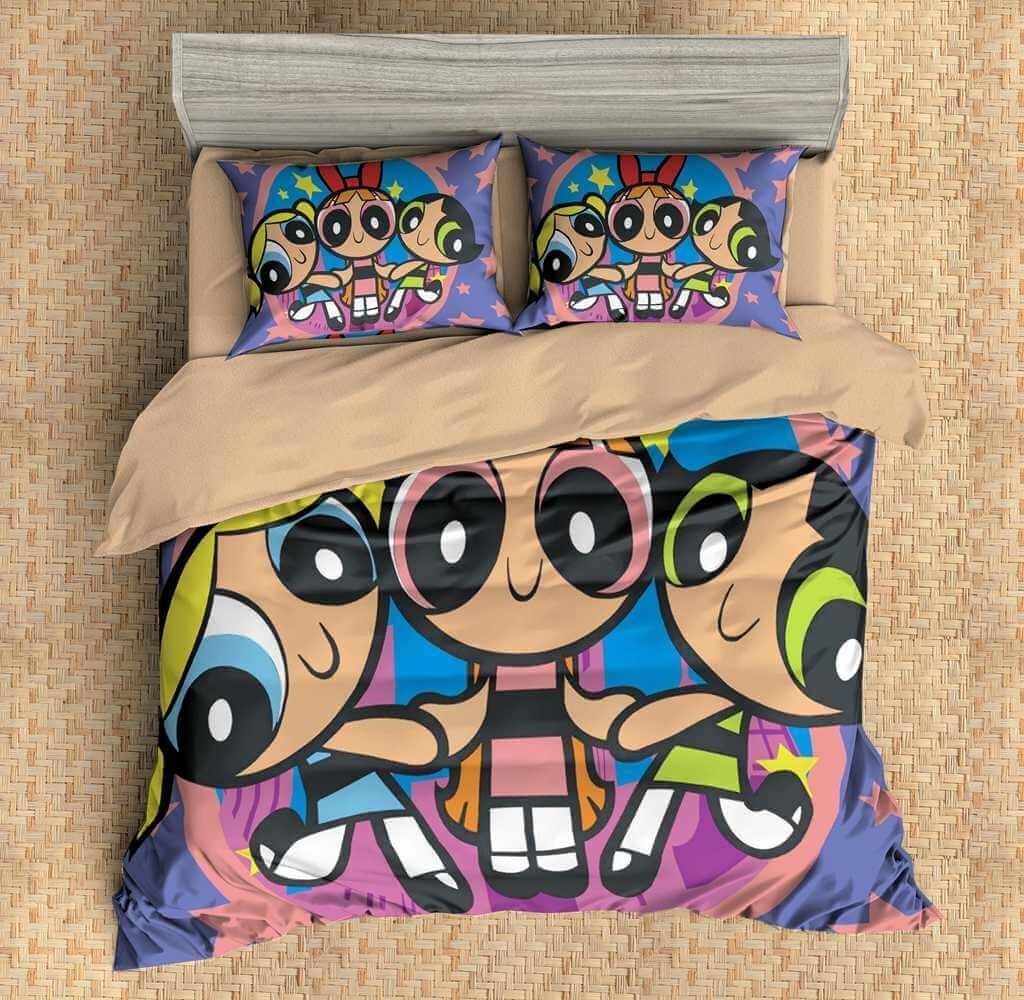 The Powerful Girl 3D Customized Duvet Cover Bedding Set