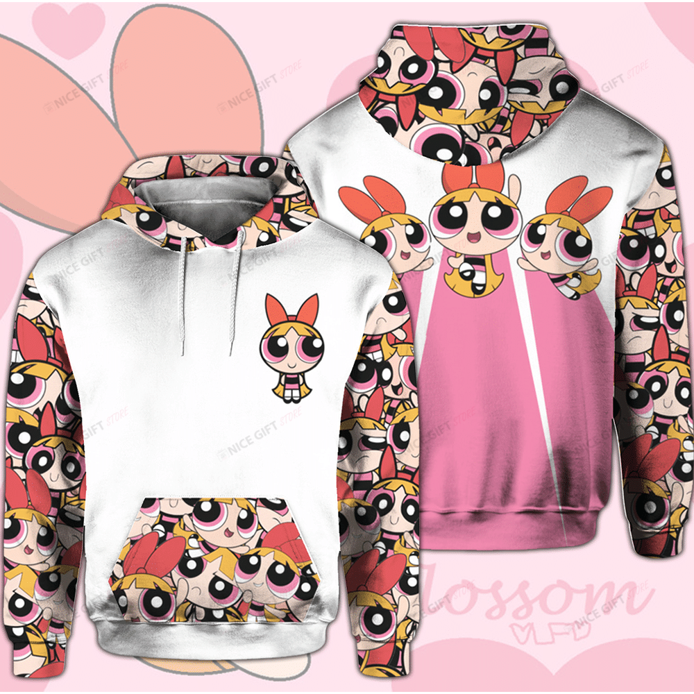 The Powerpuff Girls 3D Hoodie Gift For Fans