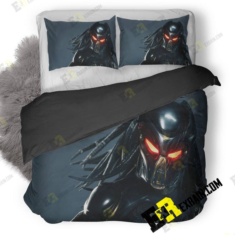 The Predator Movie Poster Qs 3D Customized Duvet Cover Bedding Set