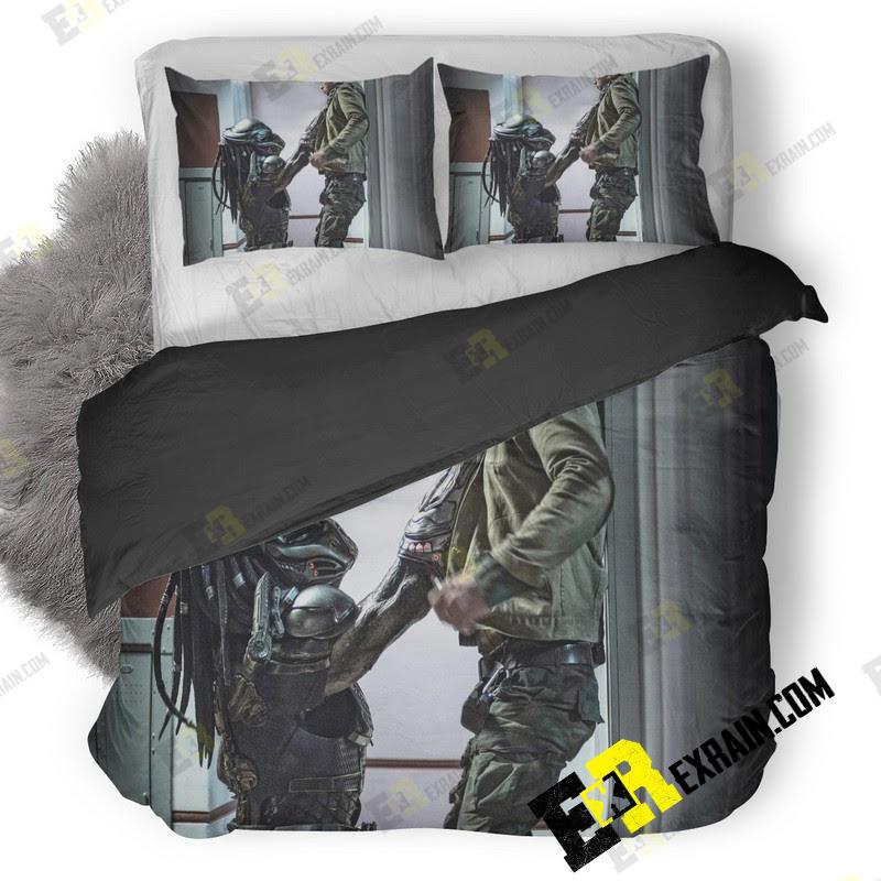 The Predator Movie Sdcc First Look S3 3D Customized Duvet Cover Bedding Set