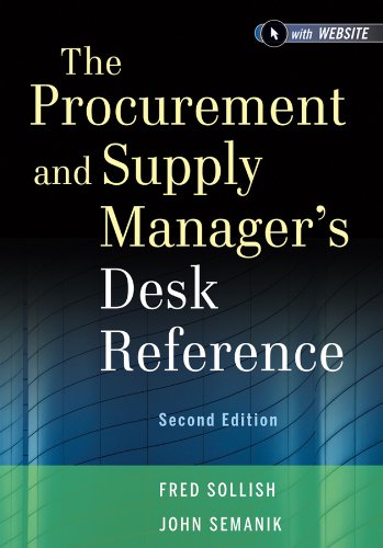 The Procurement and Supply Manager's Desk Reference (PDF/EPUB Version)