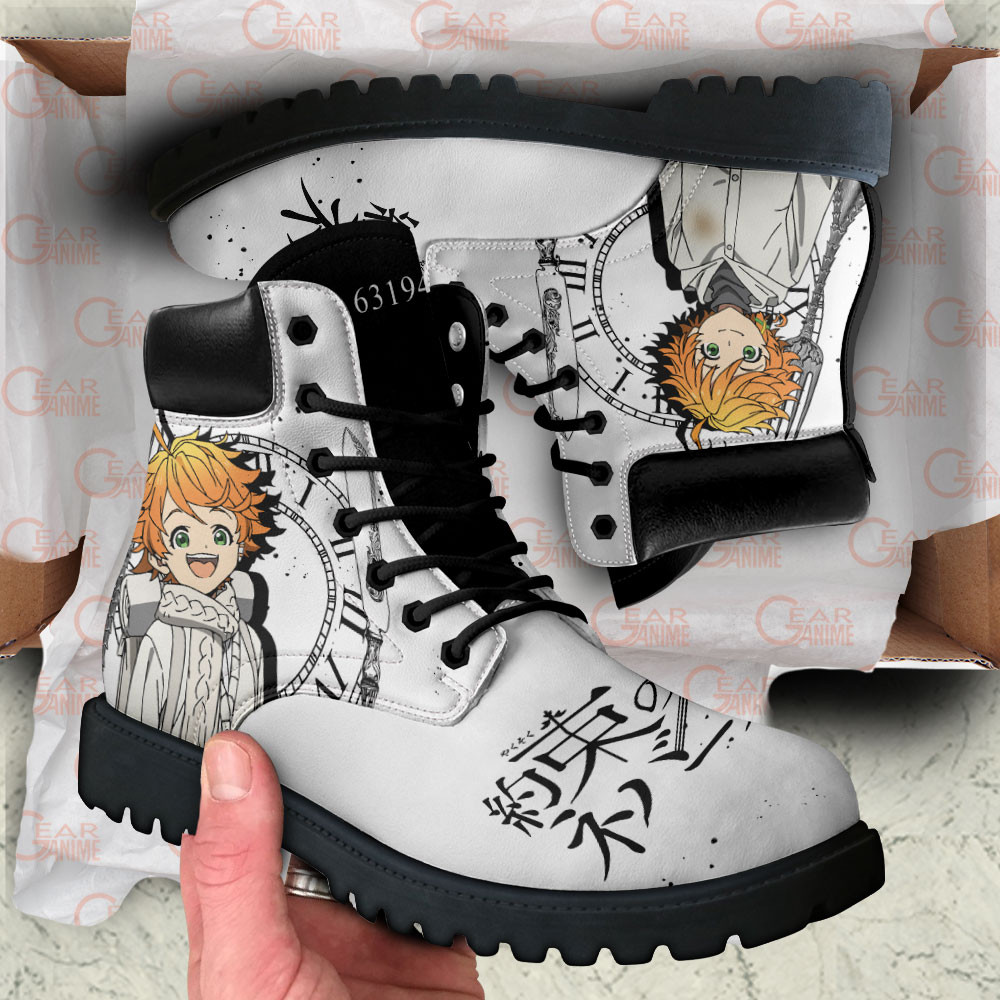 The Promised Neverland Emma Boots Anime Custom Shoes
