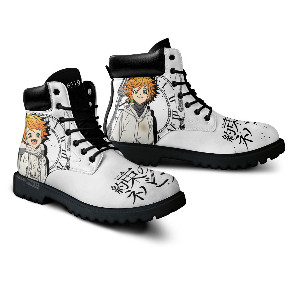 The Promised Neverland Emma Boots Anime Custom Shoes