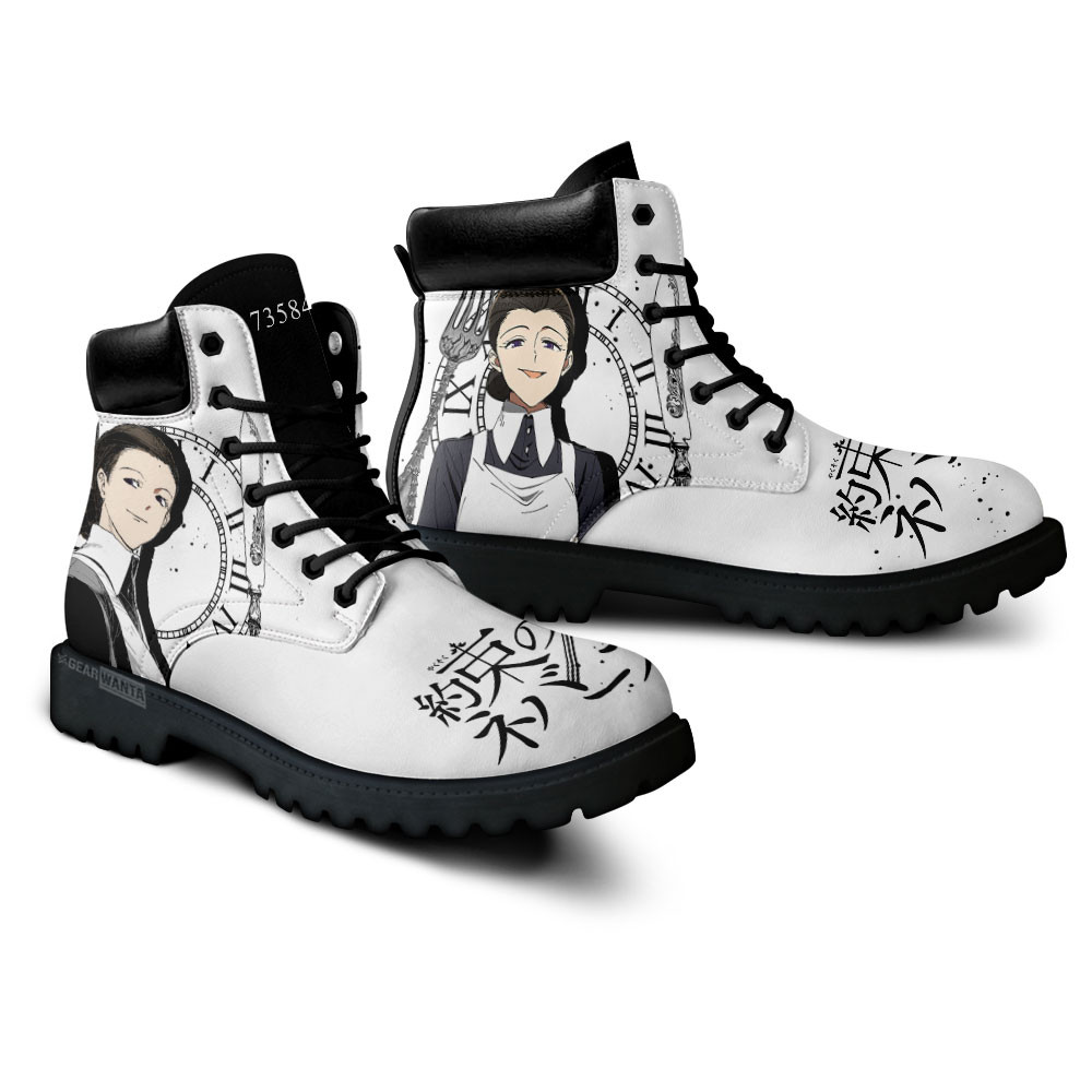 The Promised Neverland Isabella Boots Anime Custom Shoes