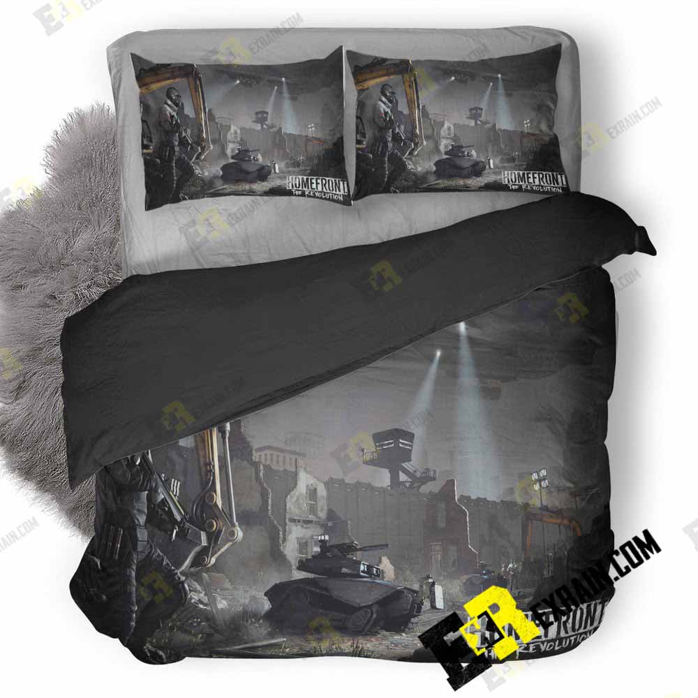 The Revolution 3D Customized Duvet Cover Bedding Set