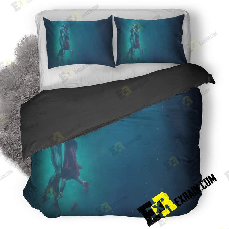 The Shape Of Water 8K Ye 3D Customized Duvet Cover Bedding Set