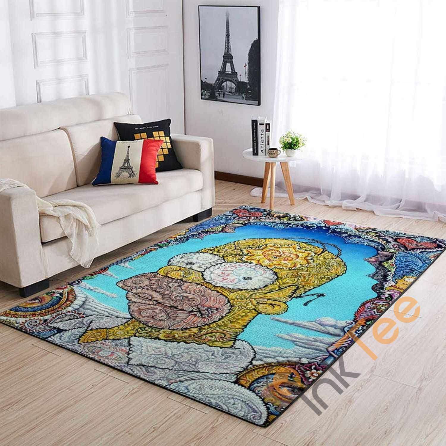 The Simpsons Area Rectangle Rug