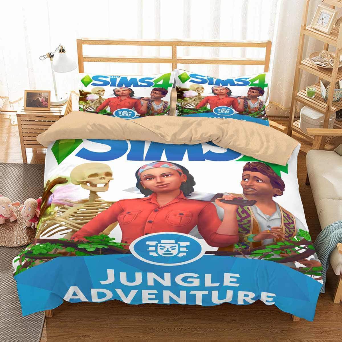 The Sims 3D Customized Duvet Cover Bedding Set