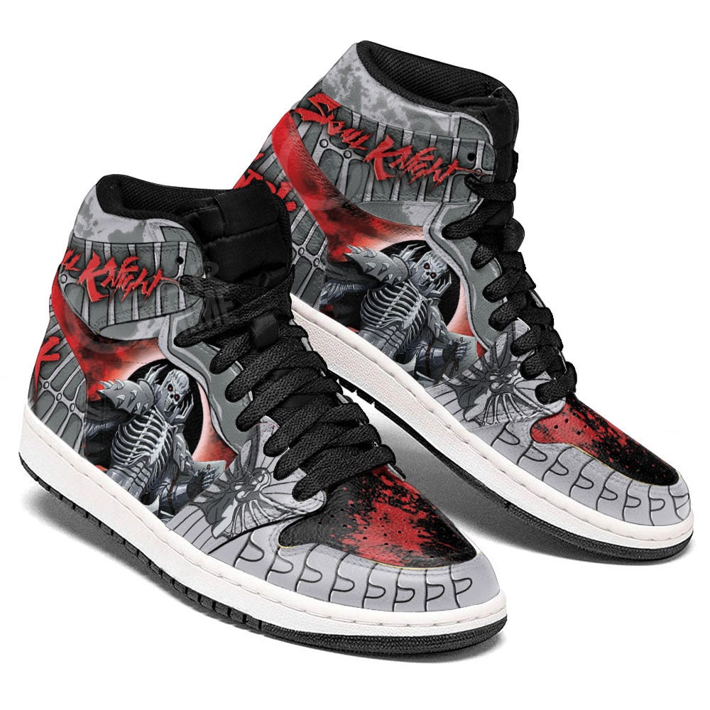 The Skull Knight JD1s Sneakers Berserk Anime Shoes, Air Jordan Hightop