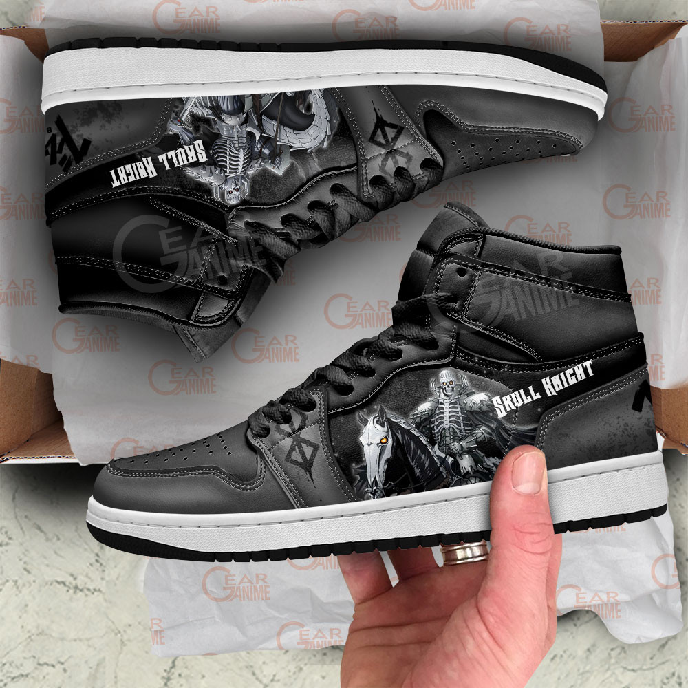 The Skull Knight JD1s Sneakers Berserk Anime Shoes For Fans, Air Jordan Hightop