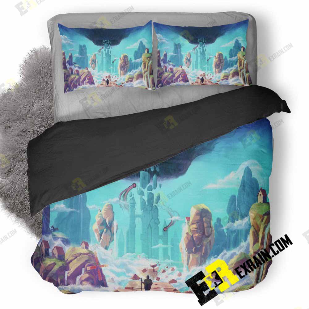 The Sojourn Video Game Key Art 3D Customized Duvet Cover Bedding Set