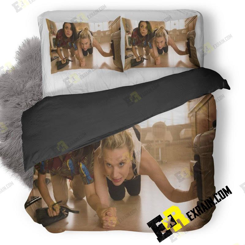 The Spy Who Dumped Me Movie Mila Kunis Kate Mckinnon Ds 3D Customized Duvet Cover Bedding Set
