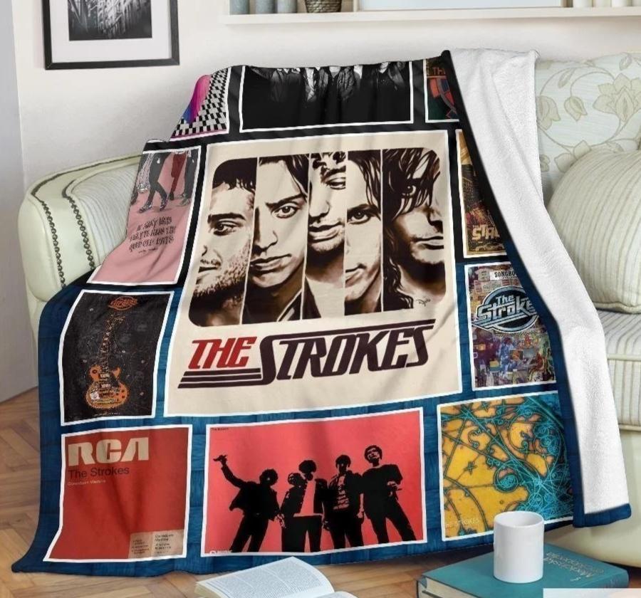 The Strokes Fleece Blanket