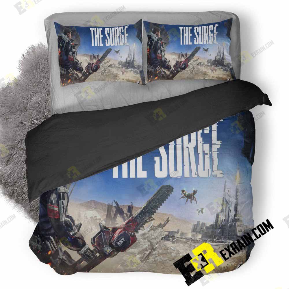 The Surge Game Sd 3D Customized Duvet Cover Bedding Set