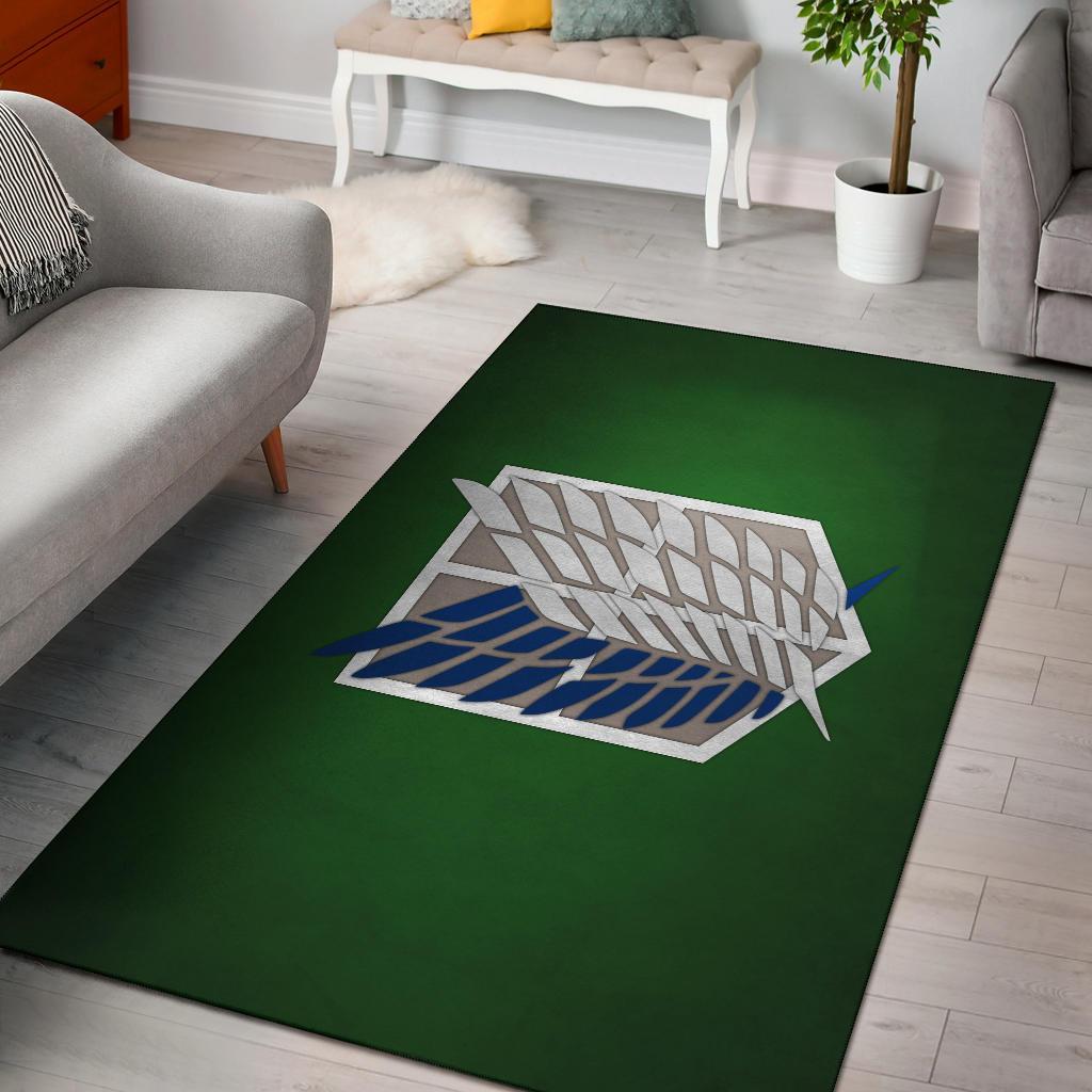 The Survey Corps Area Rectangle Rug