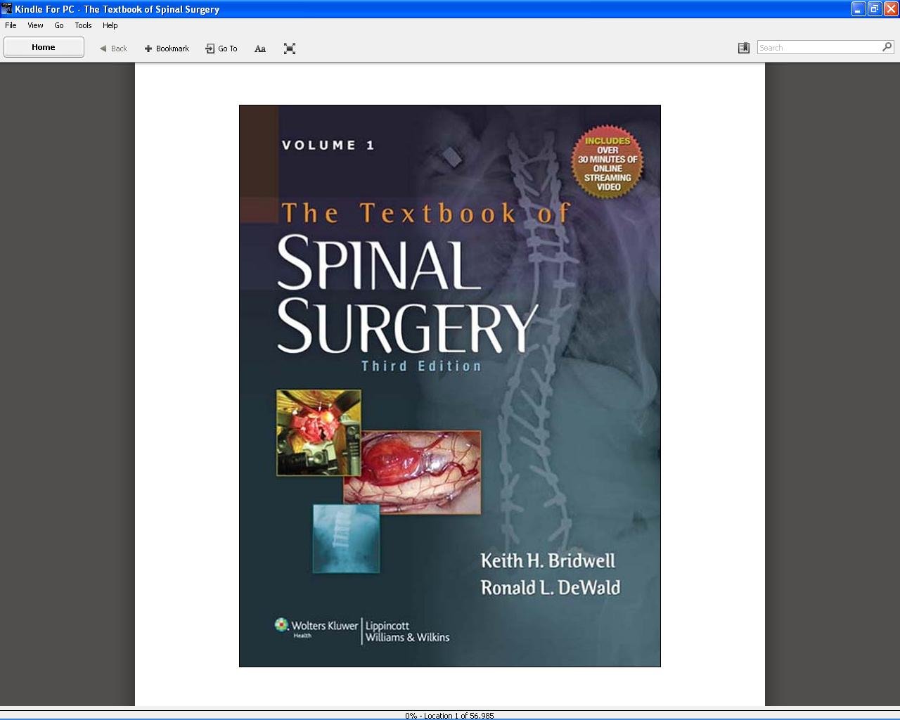 The Textbook of Spinal Surgery (PDF/EPUB Version)