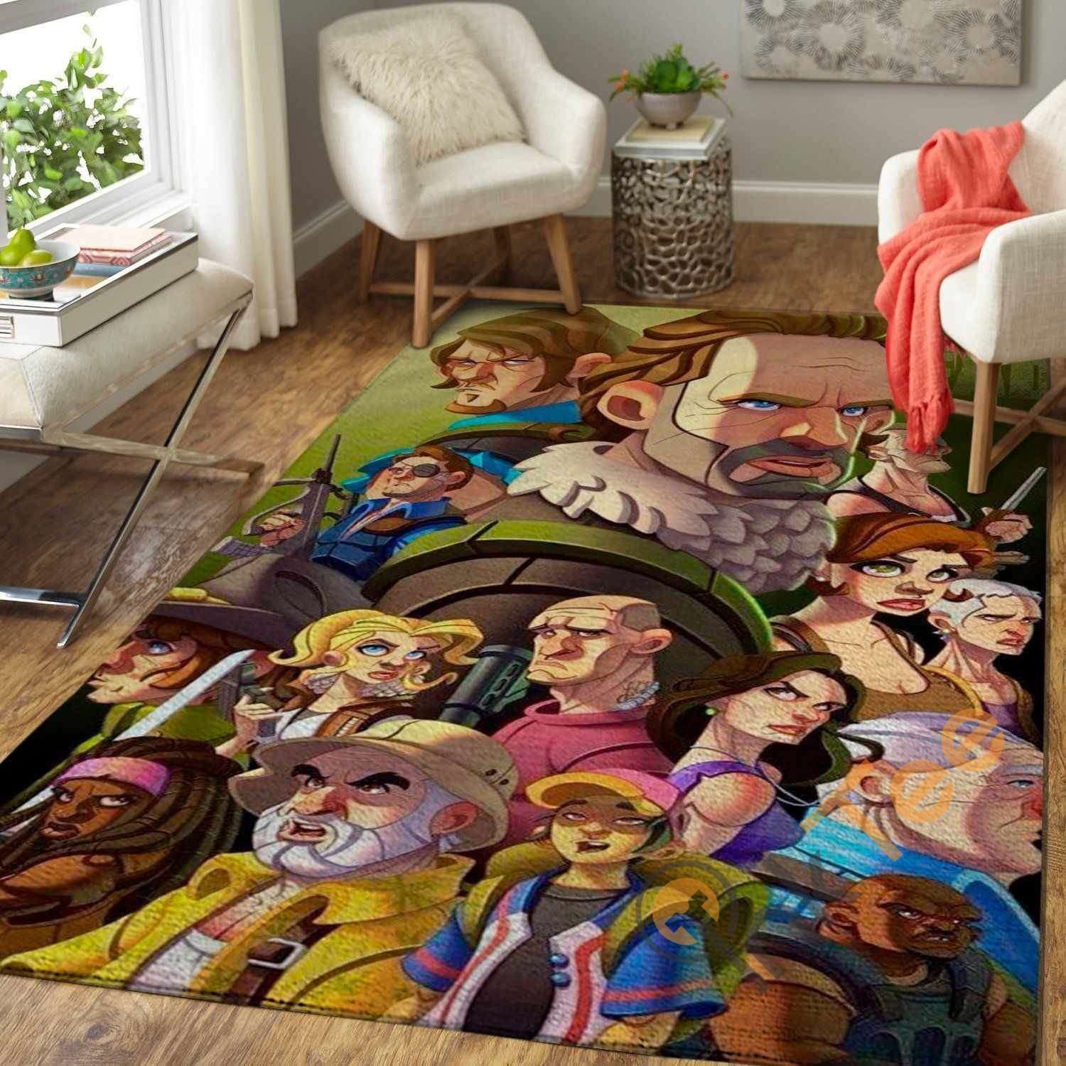 The Waking Dead Area Rectangle Rug