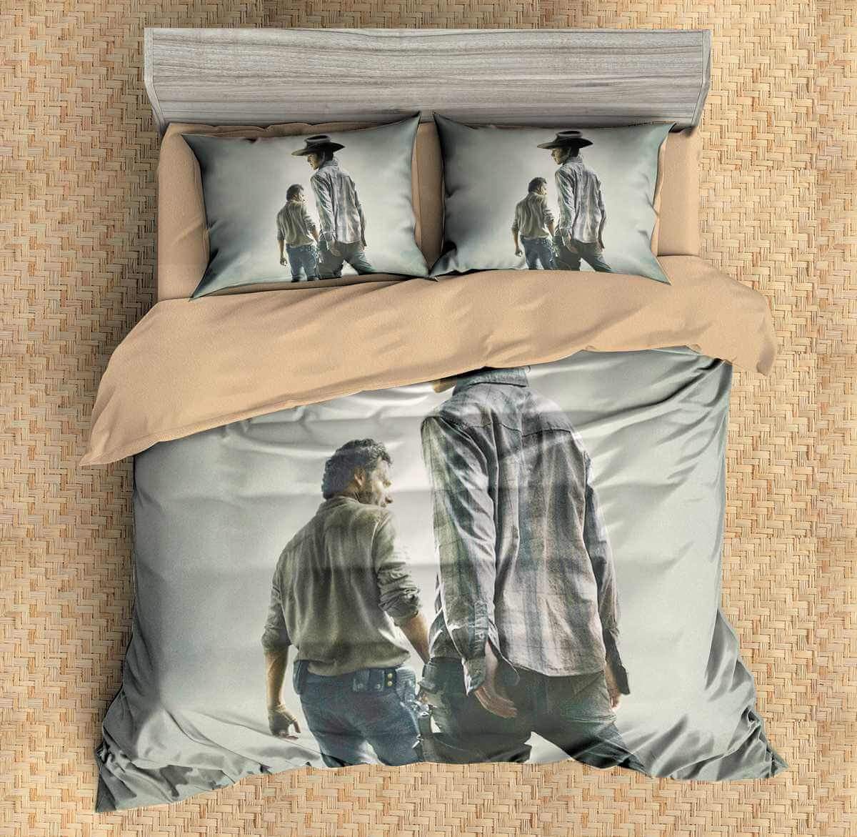 The Walking Dead 3D Customized Duvet Cover Bedding Set