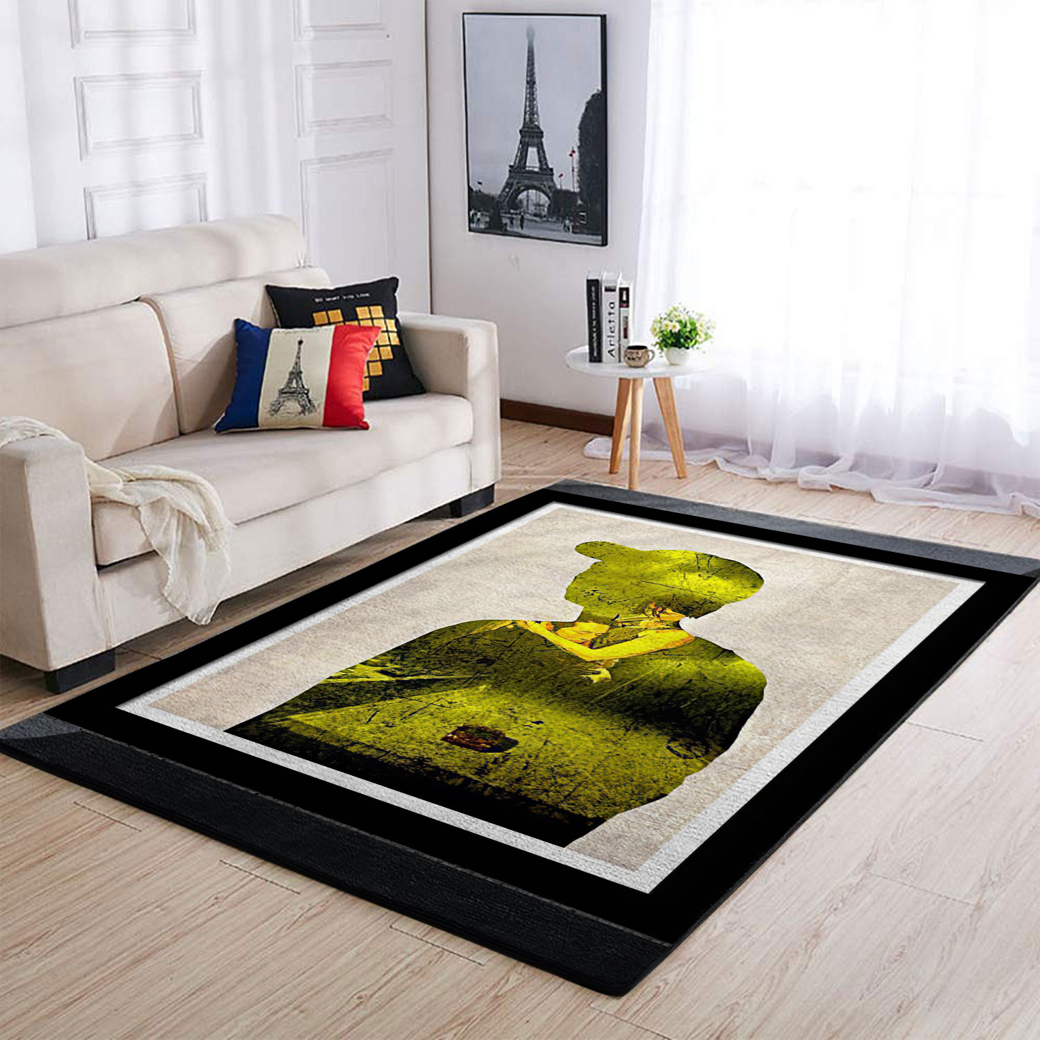 The Walking Dead Glenn Rhee Steven Yeun Zombies Rectangle Rug