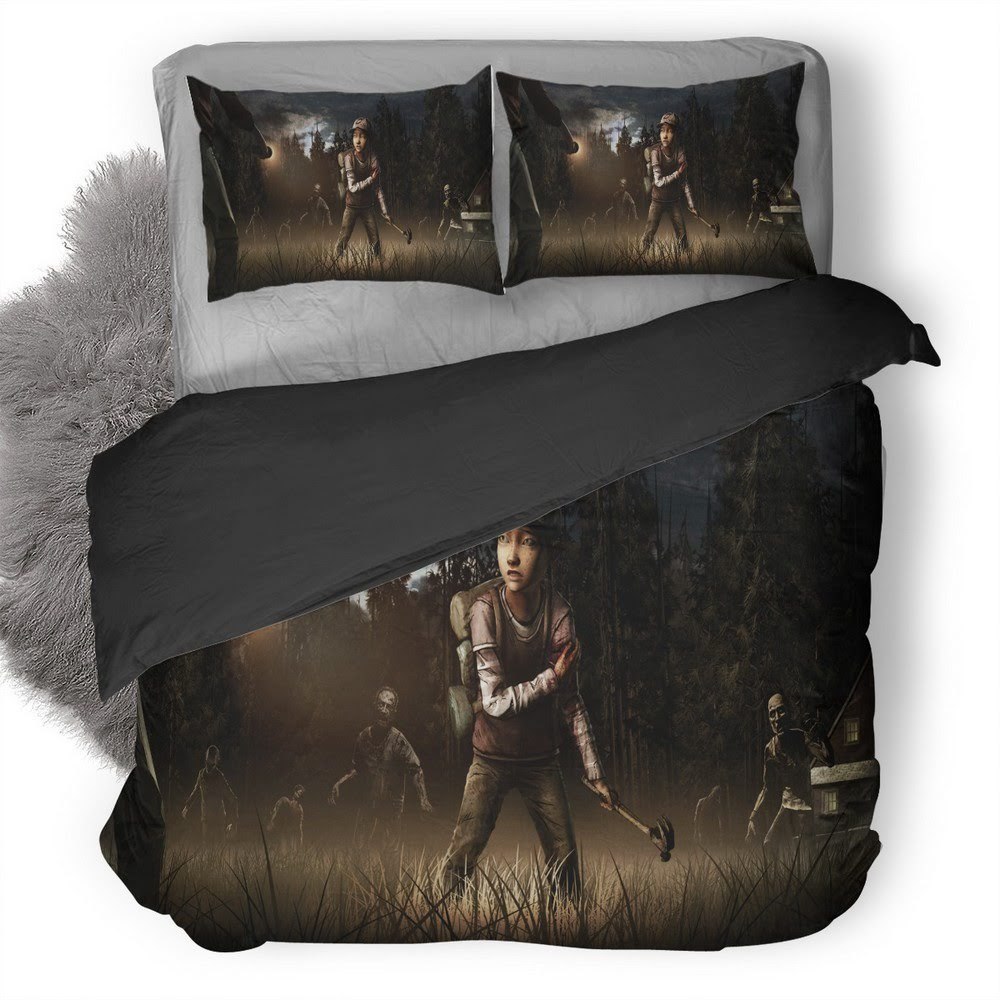 The Walking Dead The Final Season 3D Customized Duvet Cover Bedding Set