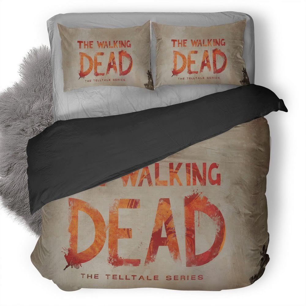 The Walking Dead The Telltale Series 3D Customized Duvet Cover Bedding Set