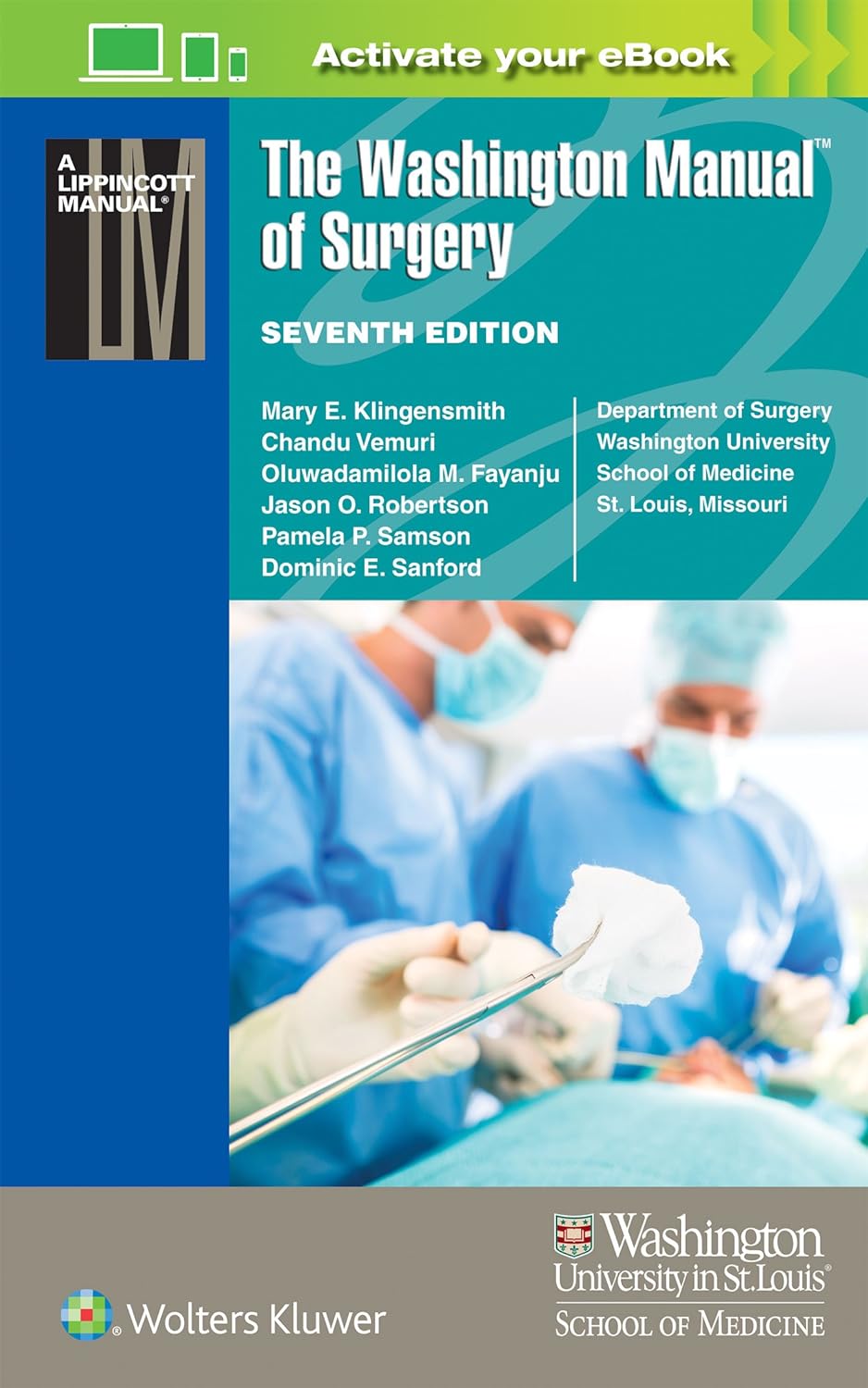 The Washington Manual of Surgery (Lippincott Manual Series) (PDF/EPUB Version)