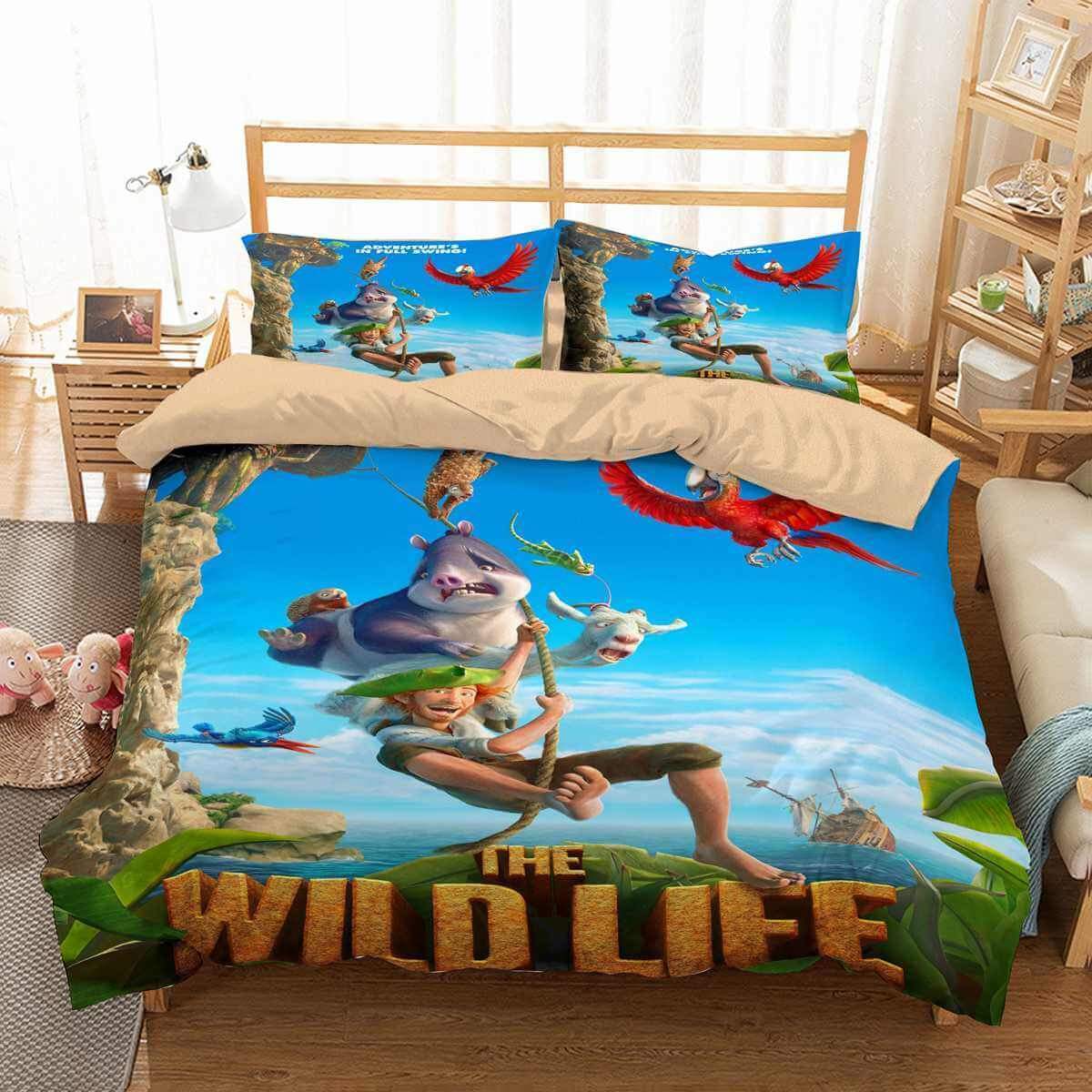 The Wide Life 3D Customized Duvet Cover Bedding Set