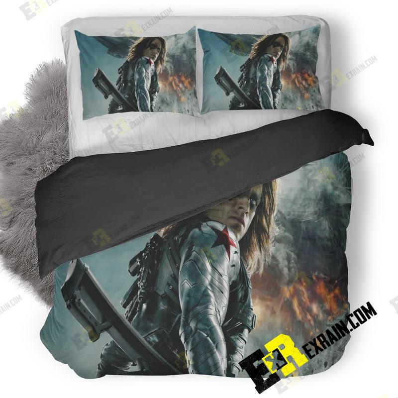 The Winter Soldier 3D Customized Duvet Cover Bedding Set