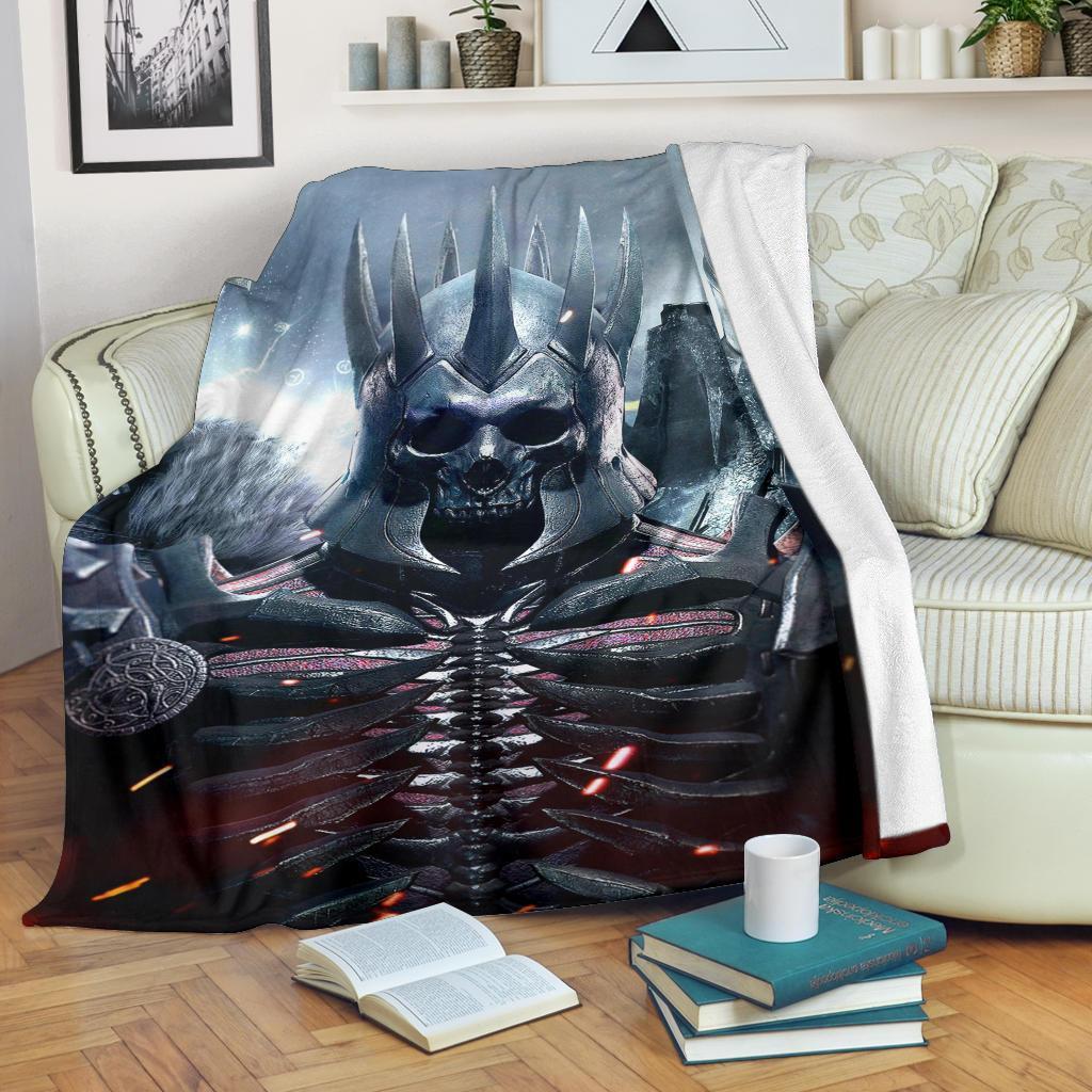 The Witcher 3 Wild Hunt Final Boss Sherpa Blanket Cozy Blanket Fleece Blanket