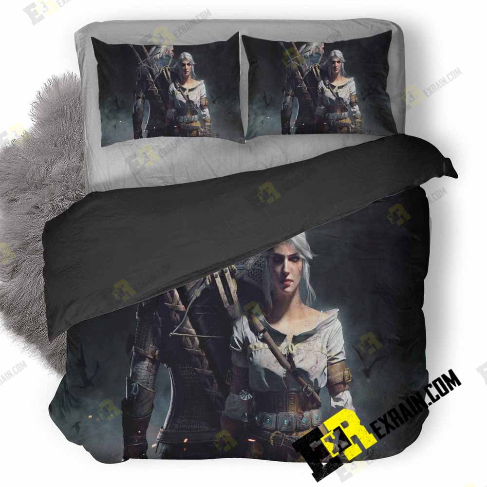 The Witcher 3D Customized Duvet Cover Bedding Set