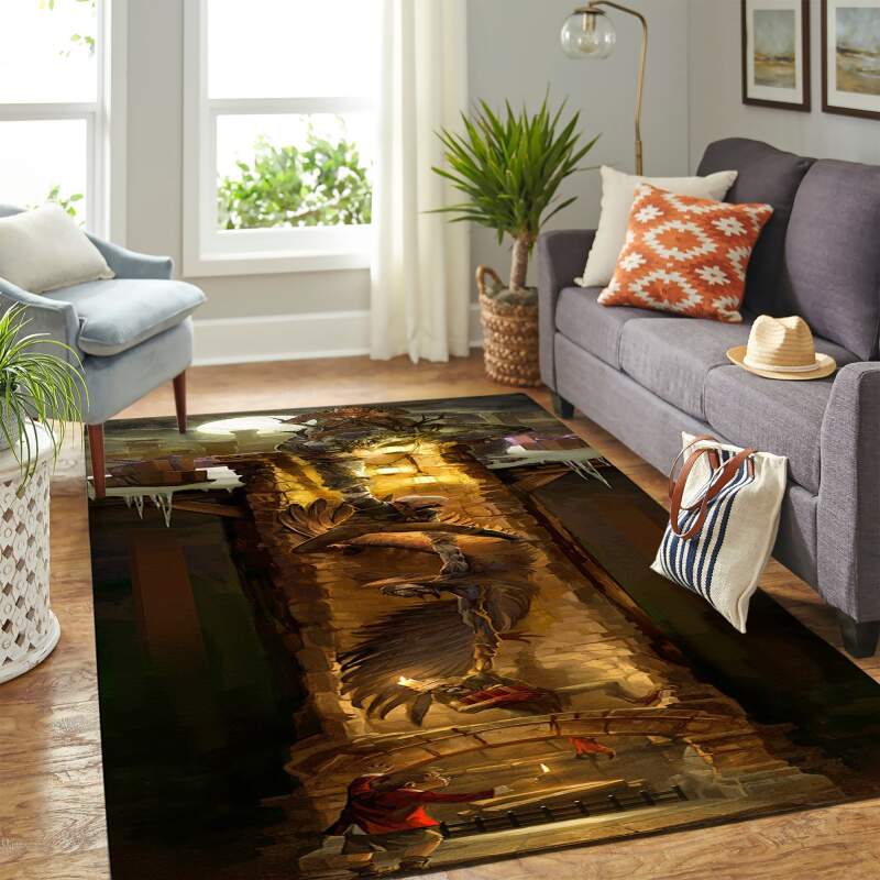 The Witcher Christmas Carpet Floor Area Rectangle Rug