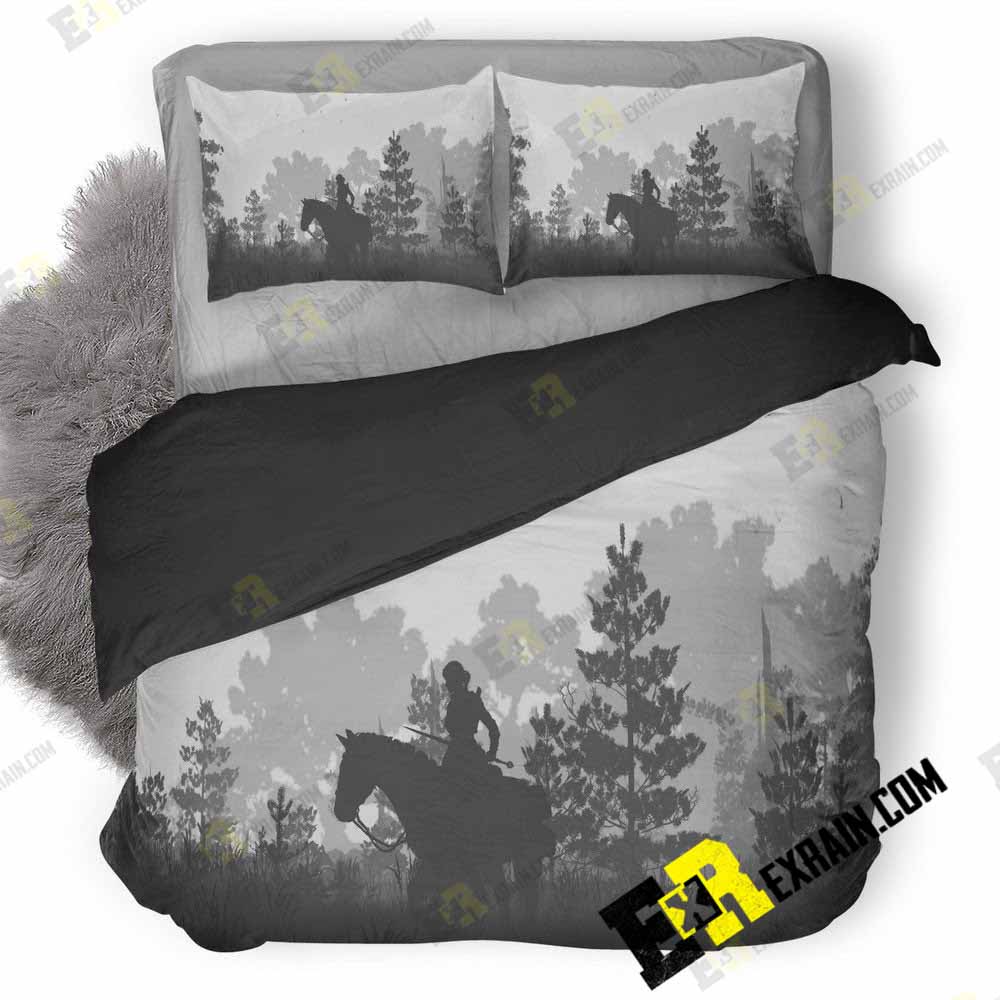 The Witcher Ciri Vu 3D Customized Duvet Cover Bedding Set