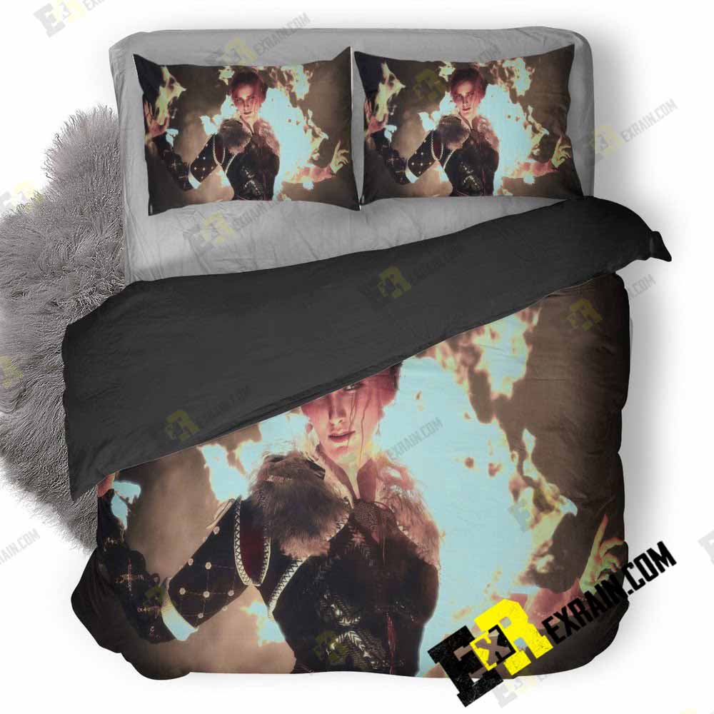 The Witcher Magic Woman 6O 3D Customized Duvet Cover Bedding Set