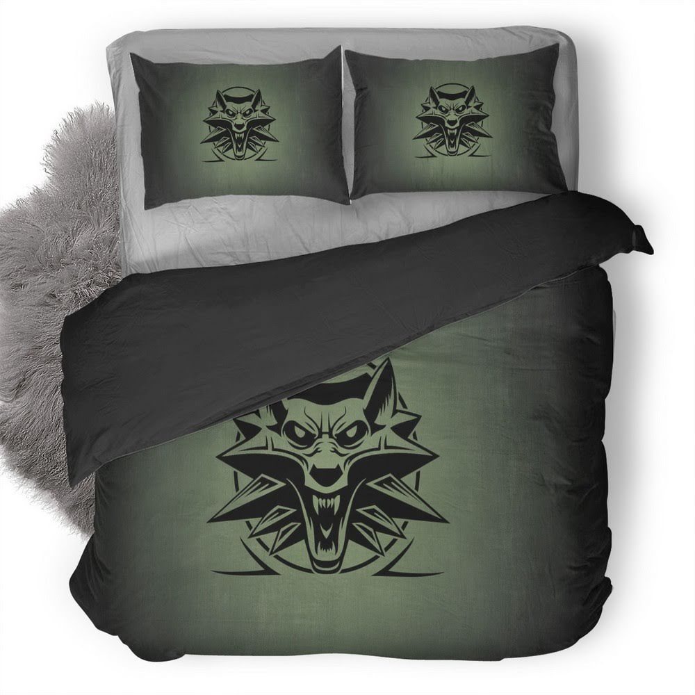 The Witcher Wild Hunt 18 3D Customized Duvet Cover Bedding Set