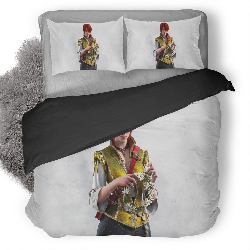 The Witcher Wild Hunt 20 3D Customized Duvet Cover Bedding Set