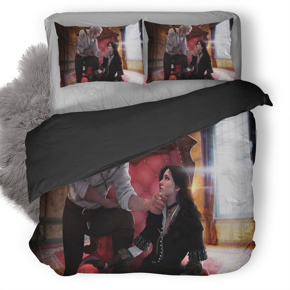 The Witcher Wild Hunt 29 3D Customized Duvet Cover Bedding Set