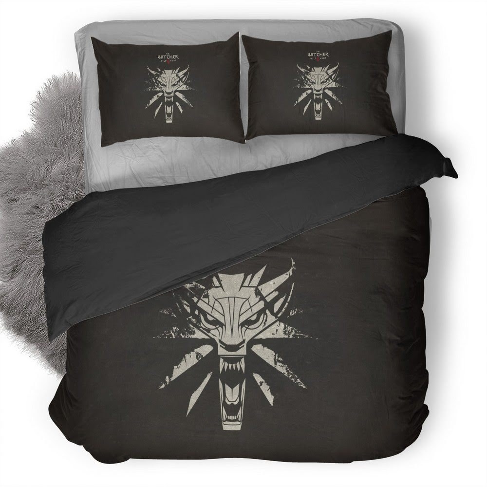 The Witcher Wild Hunt 3D Customized Duvet Cover Bedding Set