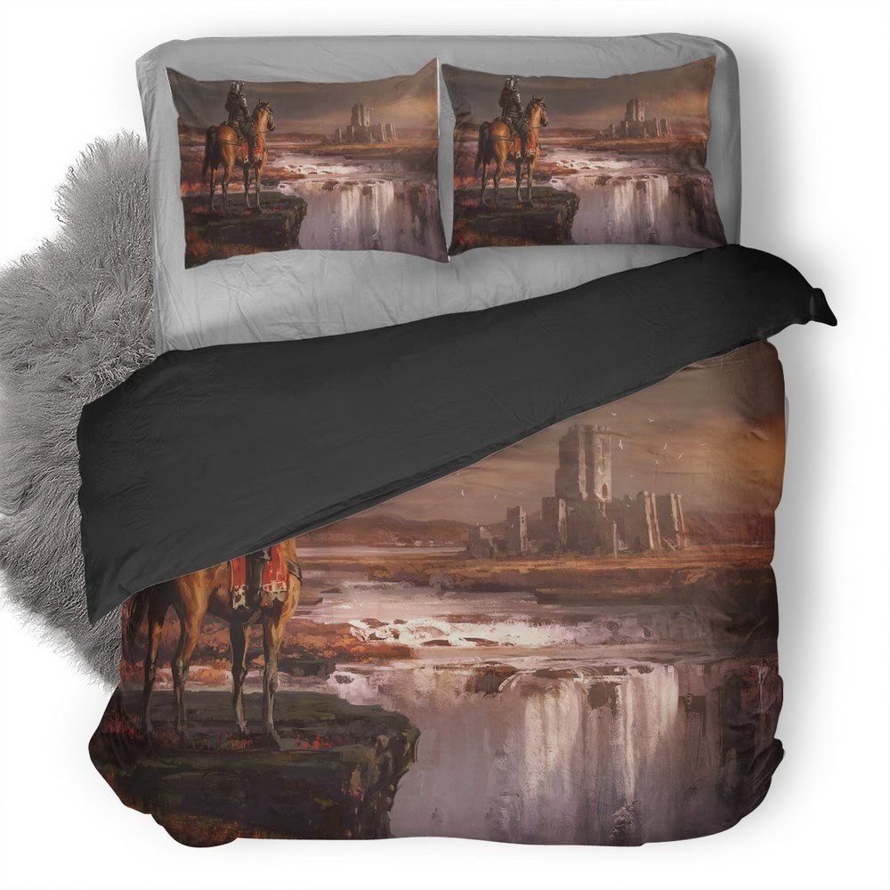 The Witcher Wild Hunt 61 3D Customized Duvet Cover Bedding Set