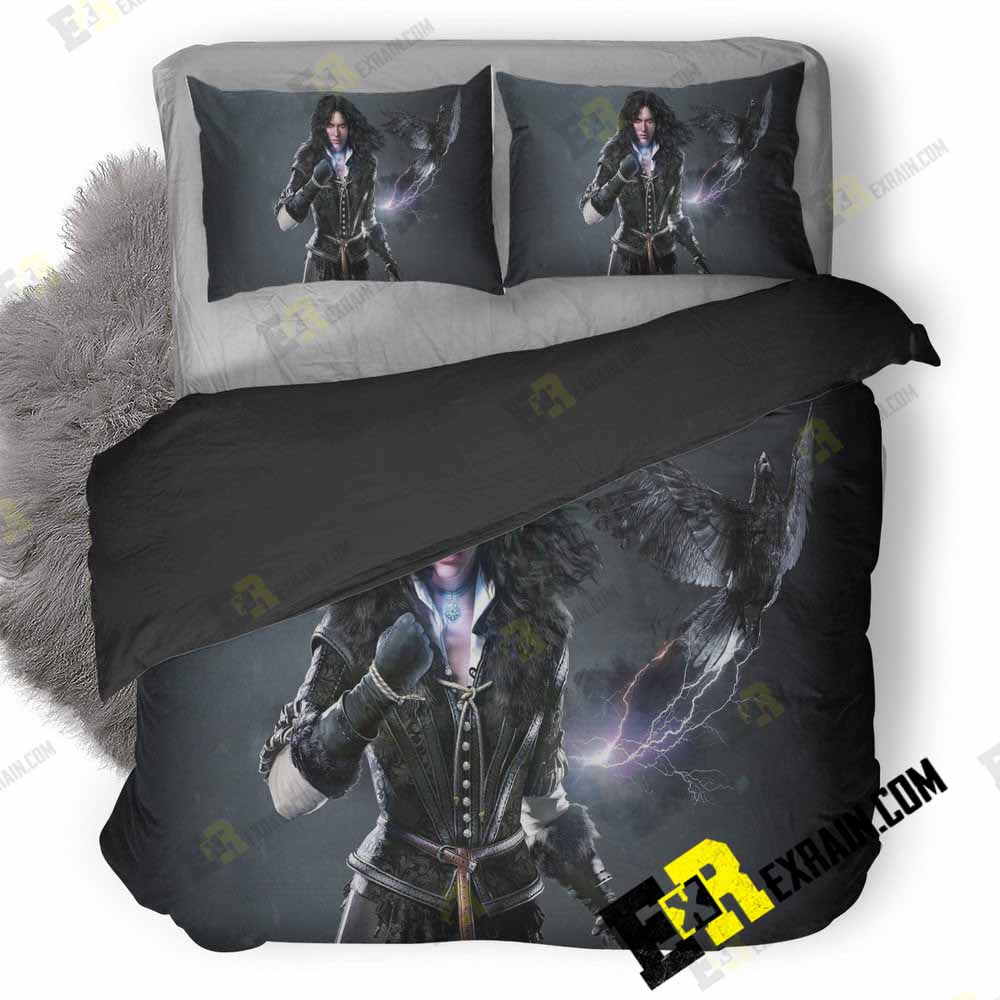The Witcher Wild Hunt Art A7 3D Customized Duvet Cover Bedding Set