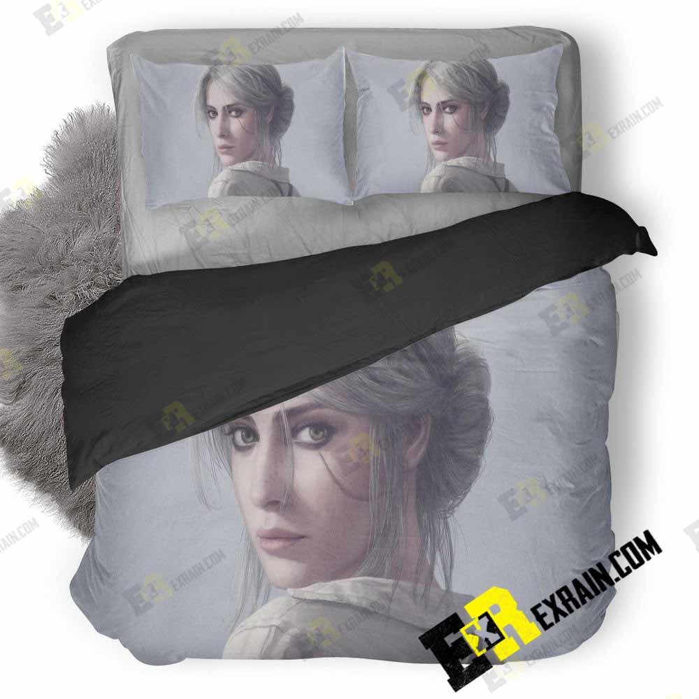 The Witcher Wild Hunt Art Sd 3D Customized Duvet Cover Bedding Set