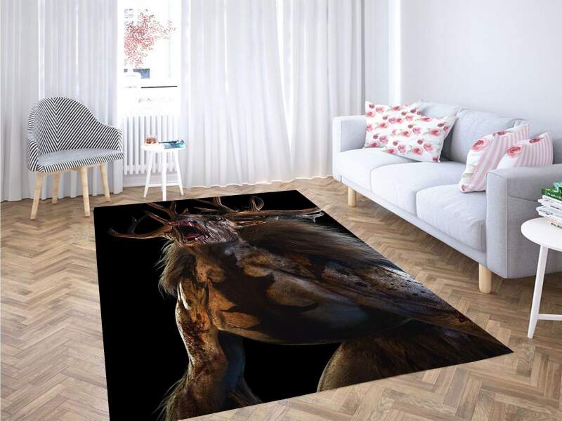 The Witcher Wild Hunt Carpet Rectangle Rug