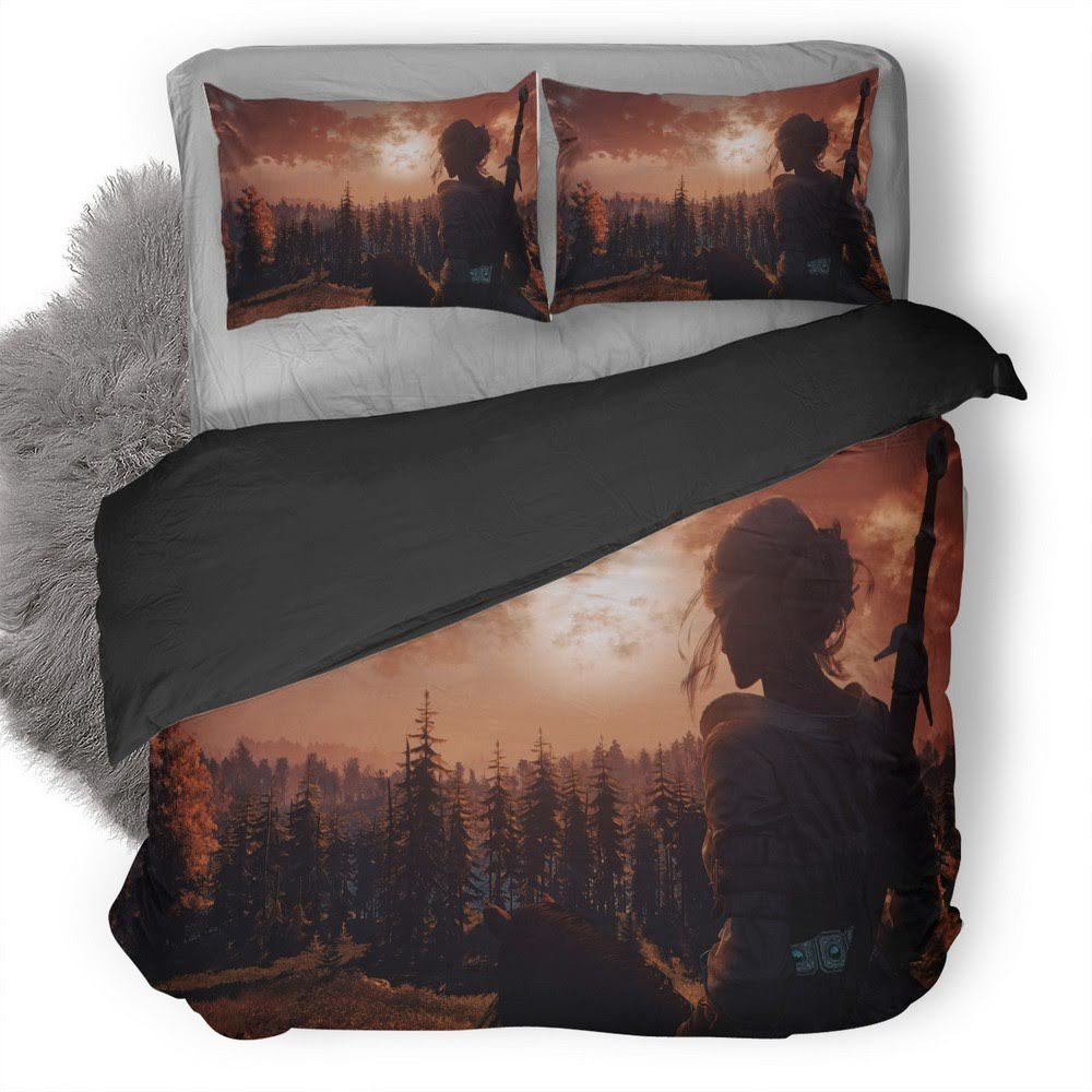 The Witcher Wild Hunt Ciri 11 3D Customized Duvet Cover Bedding Set