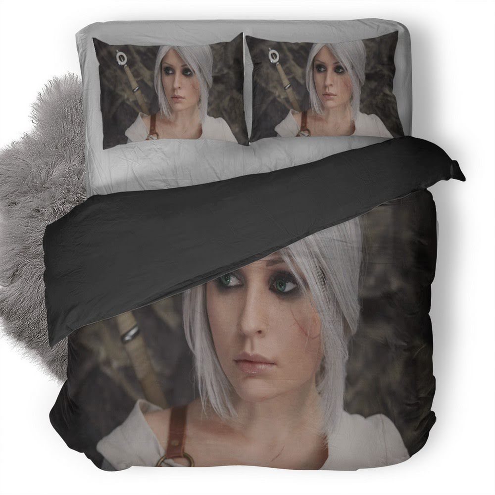 The Witcher Wild Hunt Ciri 20 3D Customized Duvet Cover Bedding Set