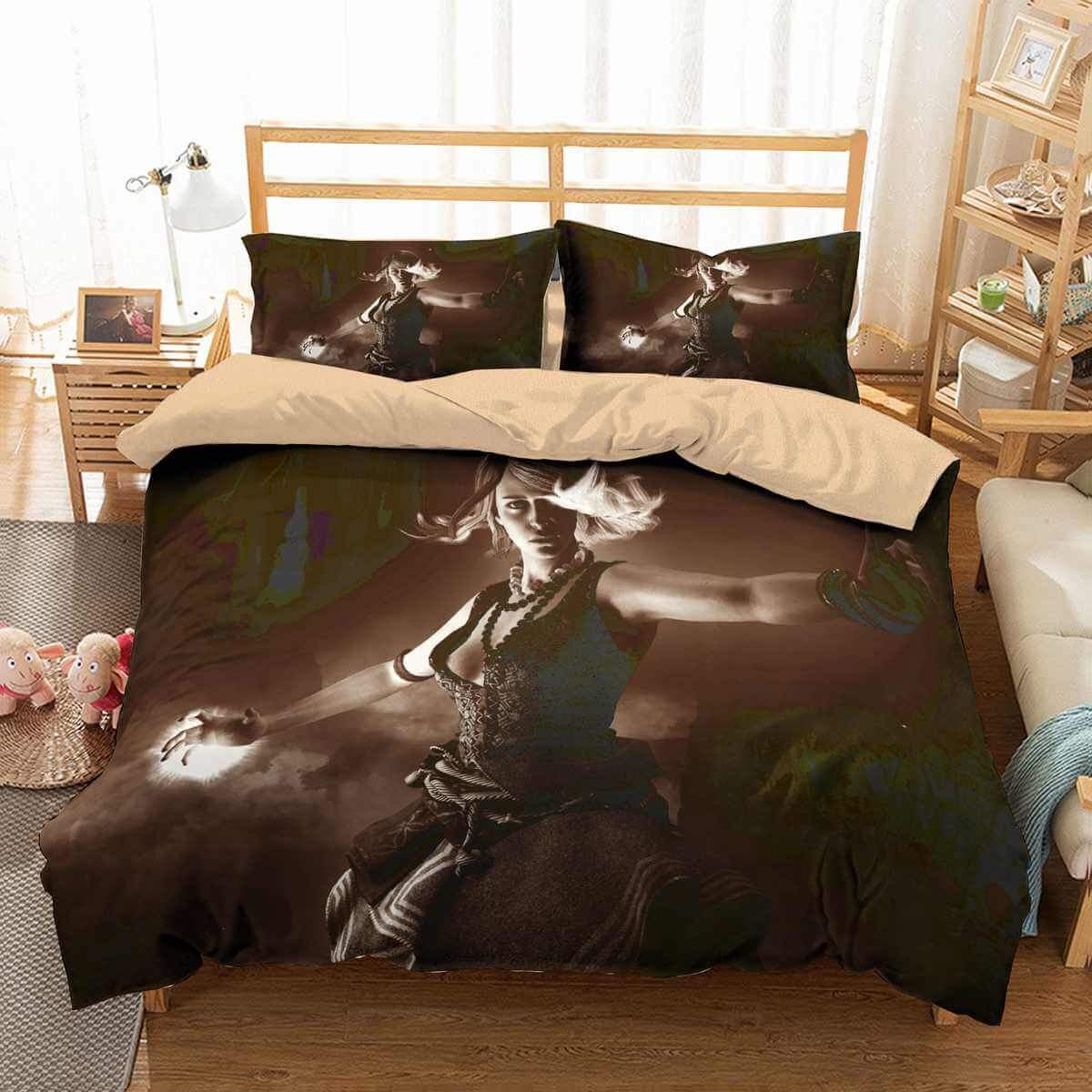 The Witcher Wild Hunt Ciri 3D Customized Duvet Cover Bedding Set