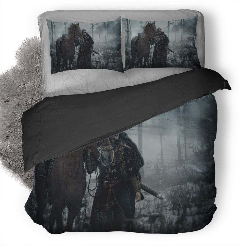 The Witcher Wild Hunt Gerald 10 3D Customized Duvet Cover Bedding Set