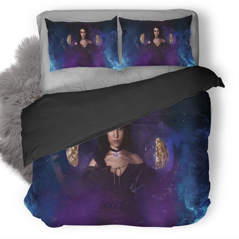 The Witcher Wild Hunt Yennefer Of Vengerberg 3D Customized Duvet Cover Bedding Set