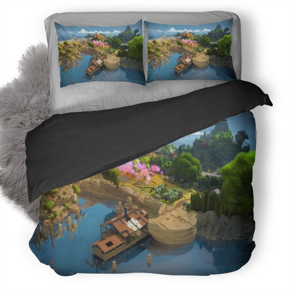 The Witness 3D Customized Duvet Cover Bedding Set